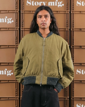 Seed Bomber - Olive Wonky-Wear No Fuss Style