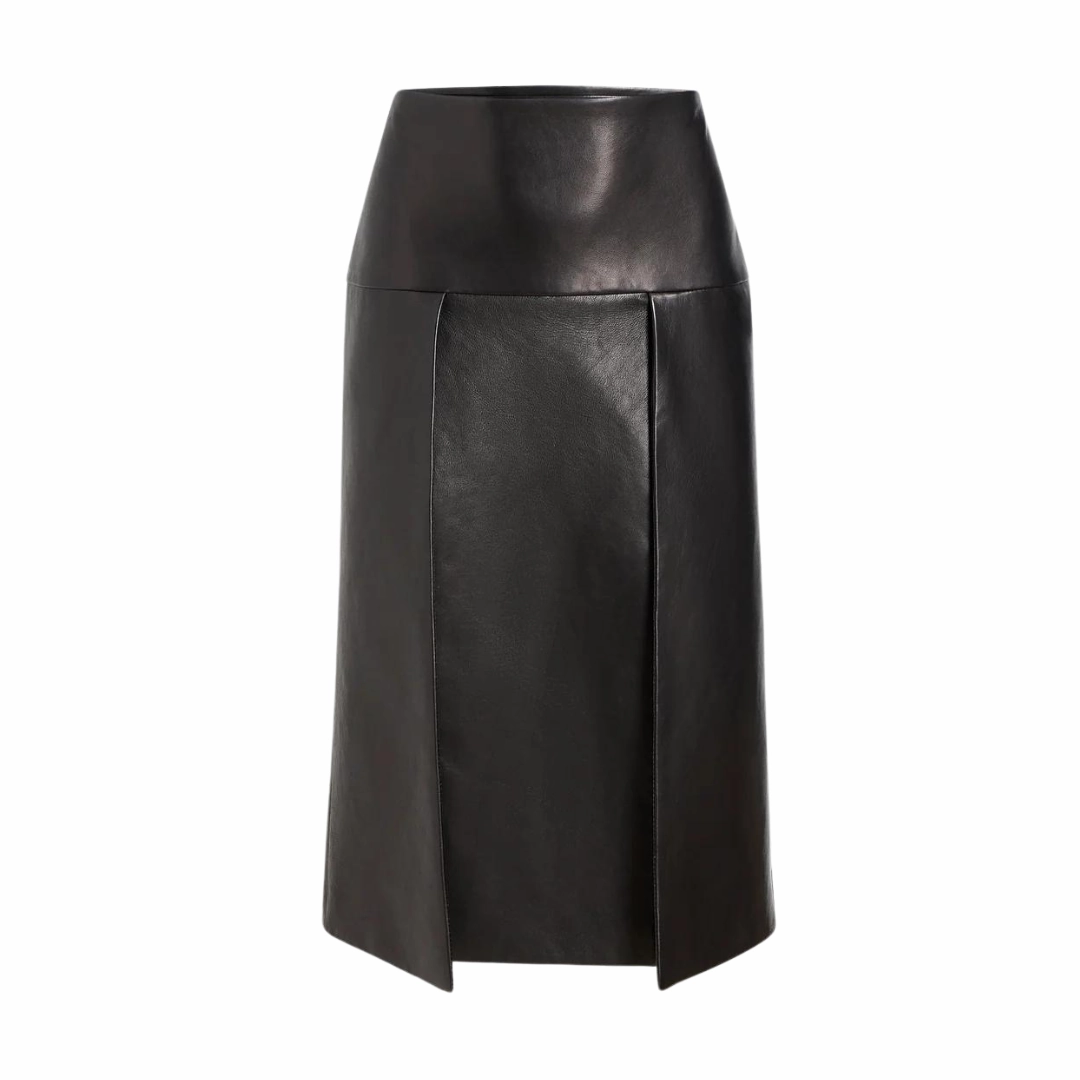 Kidd Leather Skirt yoga session Casual Style