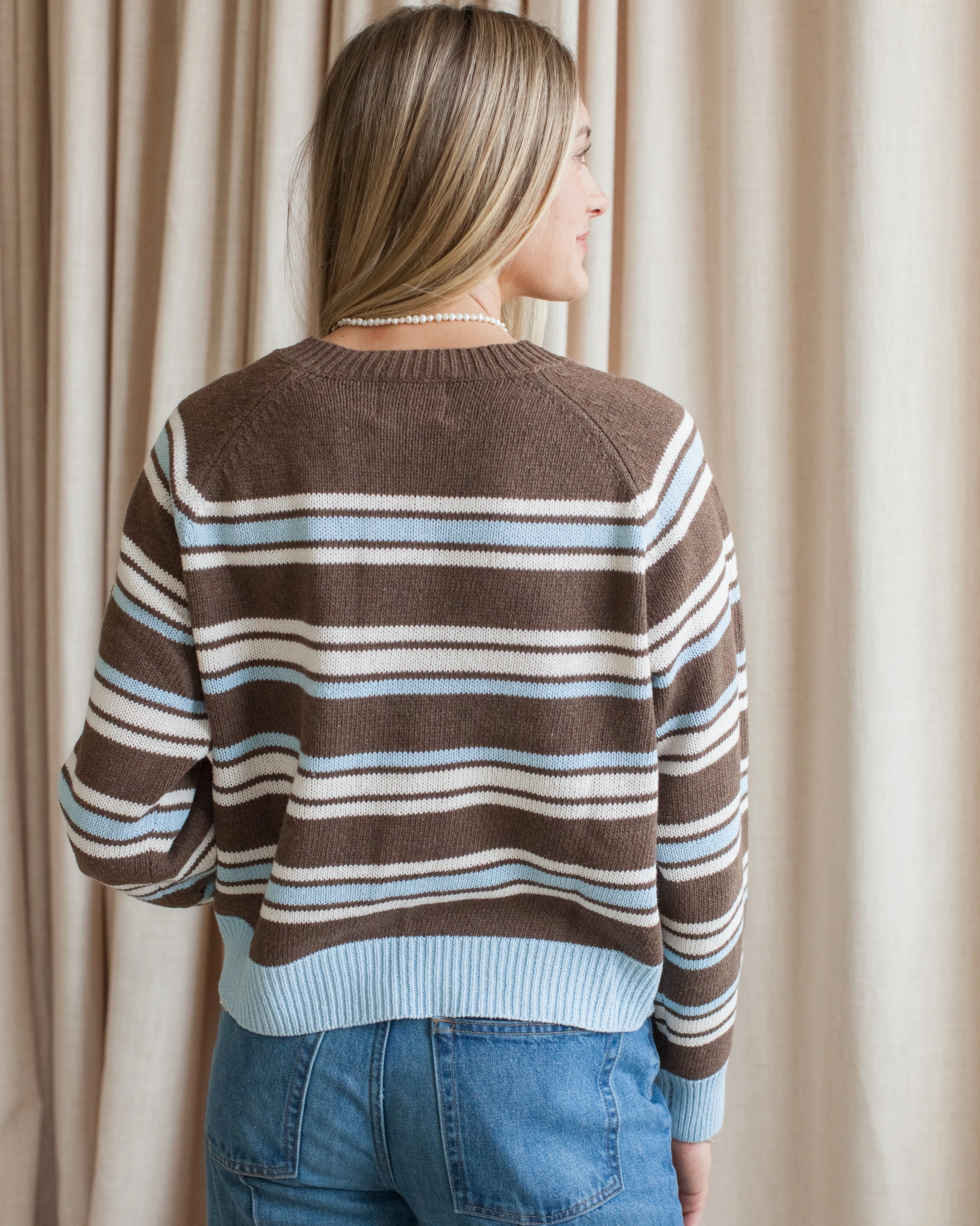 Wellesley Cardigan Low Impact Dye SheerWeight Knit