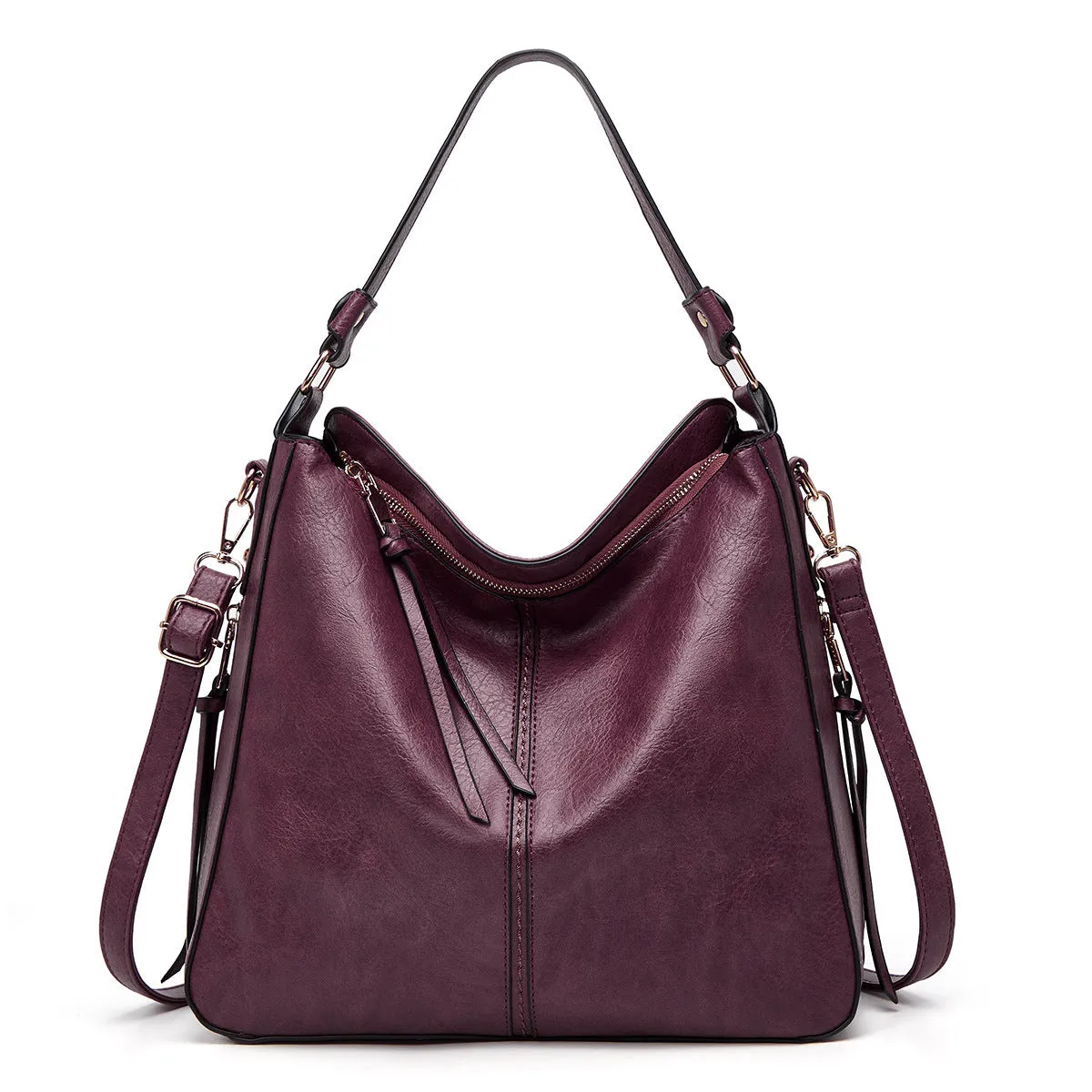 Wholesale Retro Tote Bags, Autumn and Winter PU Shoulder Bags, Crossbody Bags
