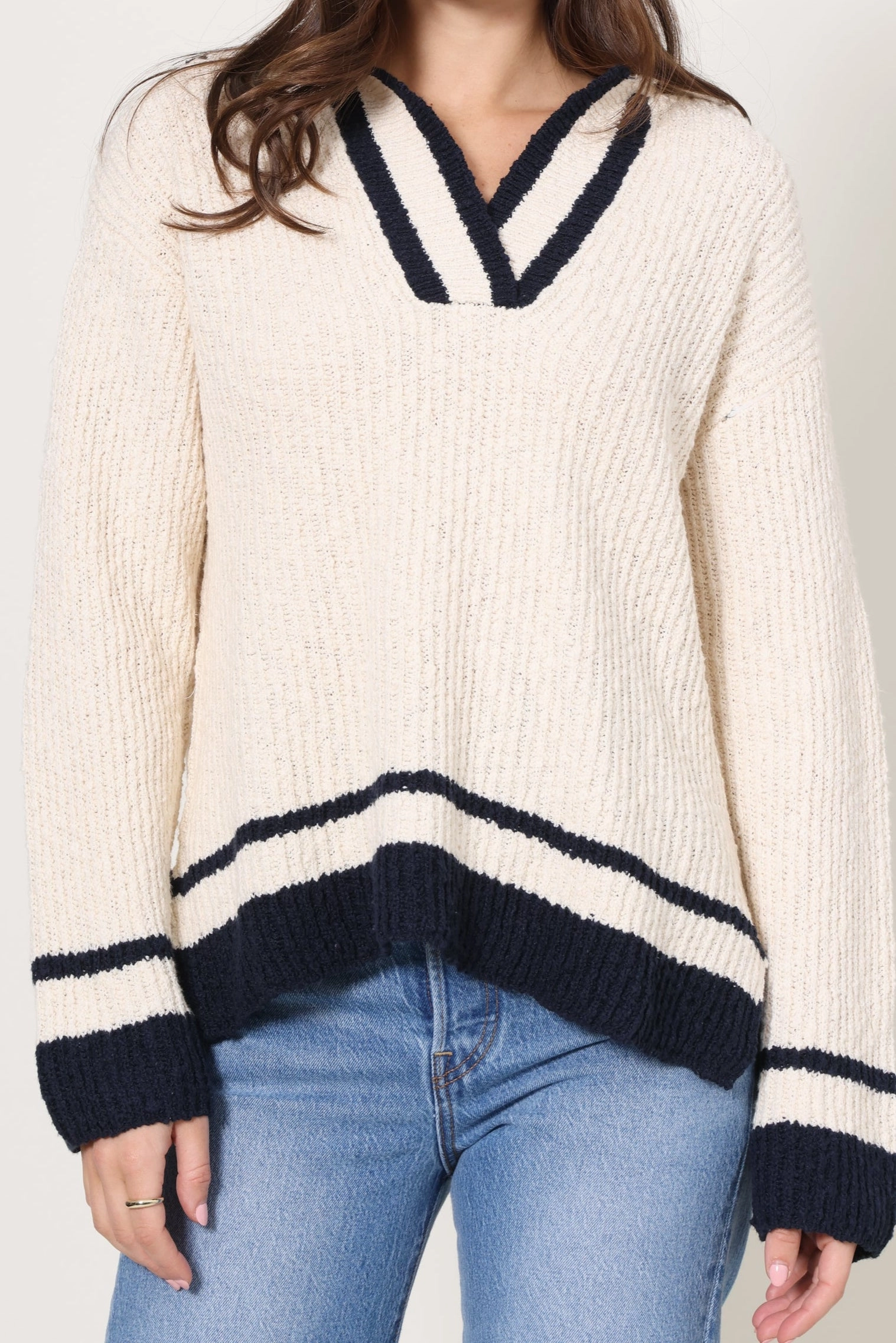 Shrinkage Control Treatment Thermal Regulation Layer Hammond Polo Sweater