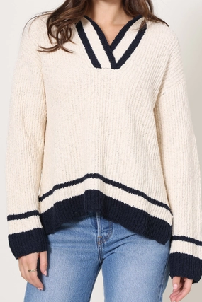 Layered Weight Distribution Guide Hammond Polo Sweater