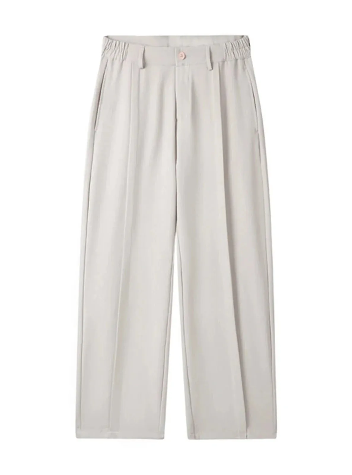 Wide Leg Pleated Slacks