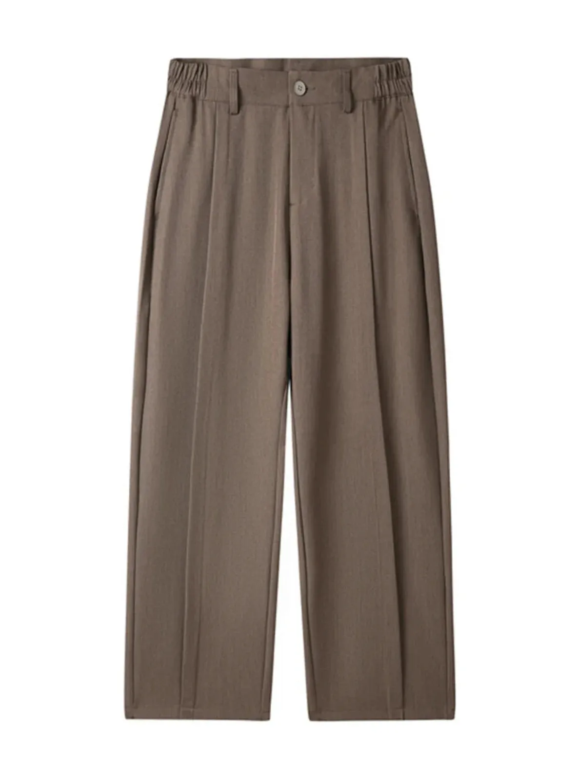 Wide Leg Pleated Slacks