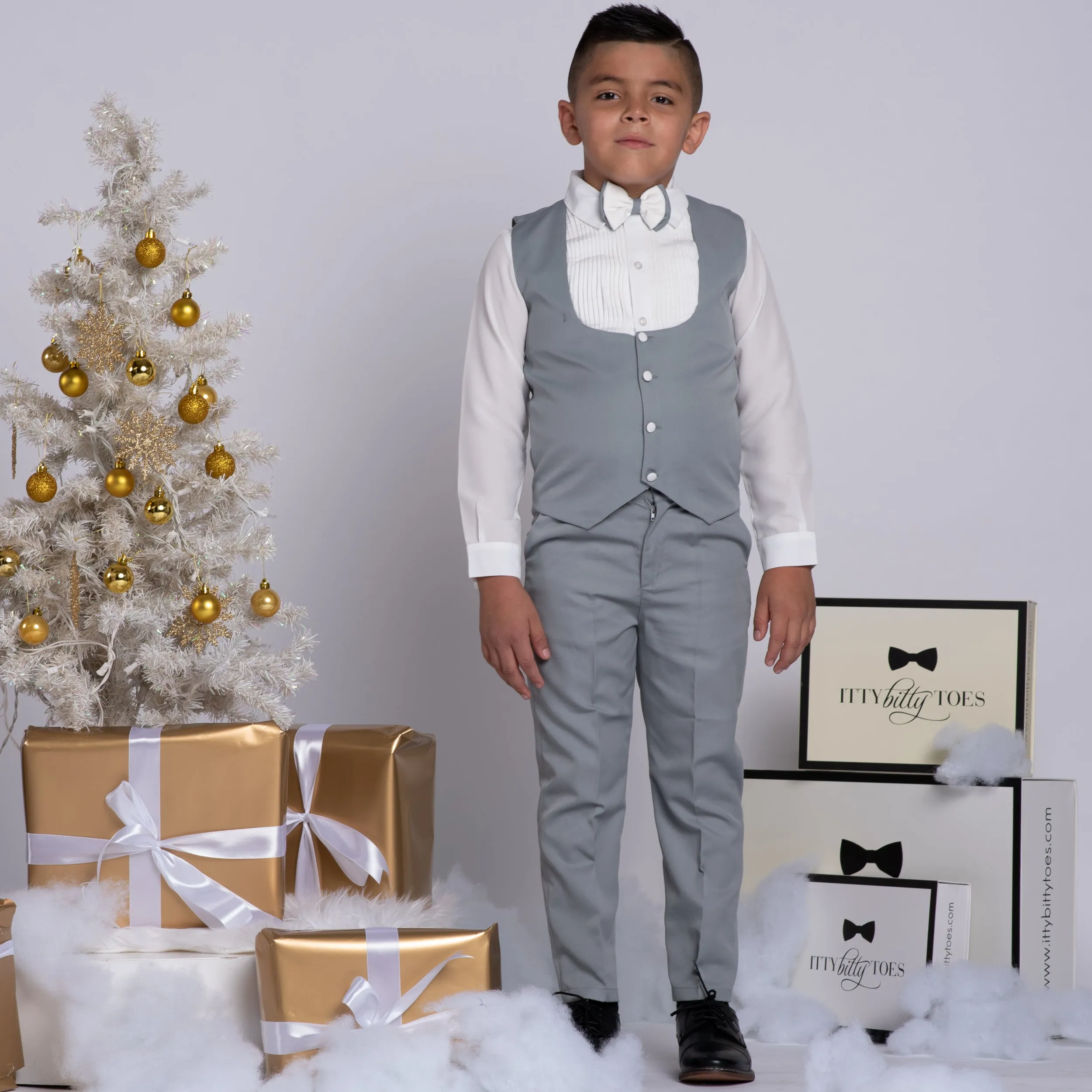William Vest Set (Gray)