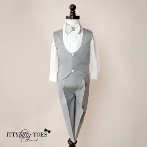 William Vest Set (Gray)
