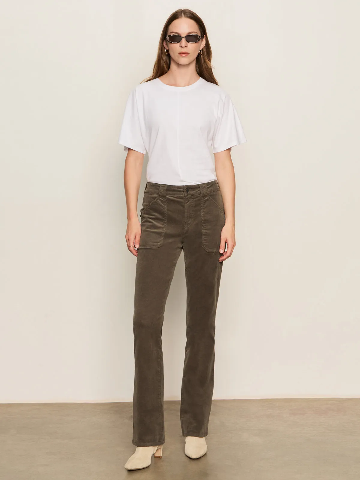 Corduroy Hayden Bootcut Pant Kalamata CompressionFit
