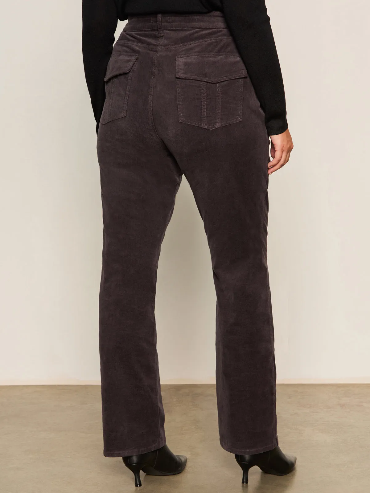 Wear Resistant Edge Quick Dry Performance Corduroy Hayden Bootcut Pant Semi Sweet Extended Sizing