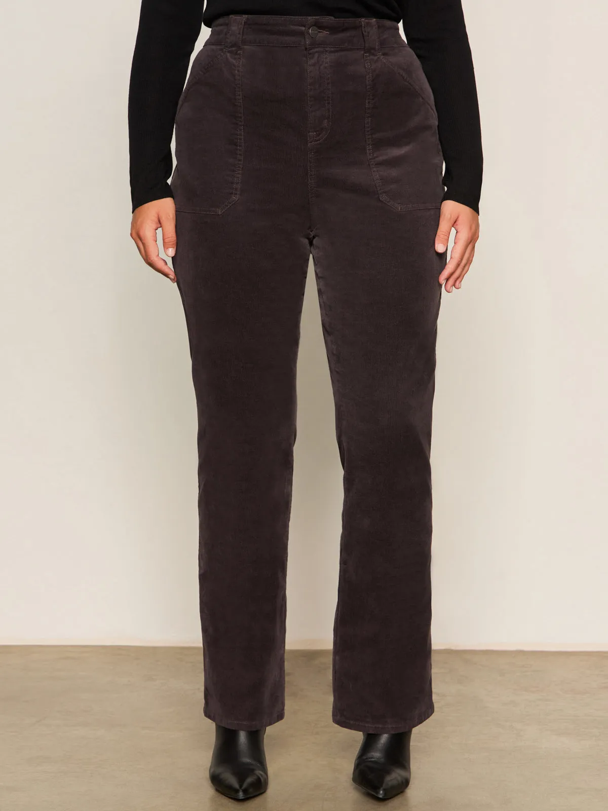 Corduroy Hayden Bootcut Pant Semi Sweet Extended Sizing Soft Touch Blend