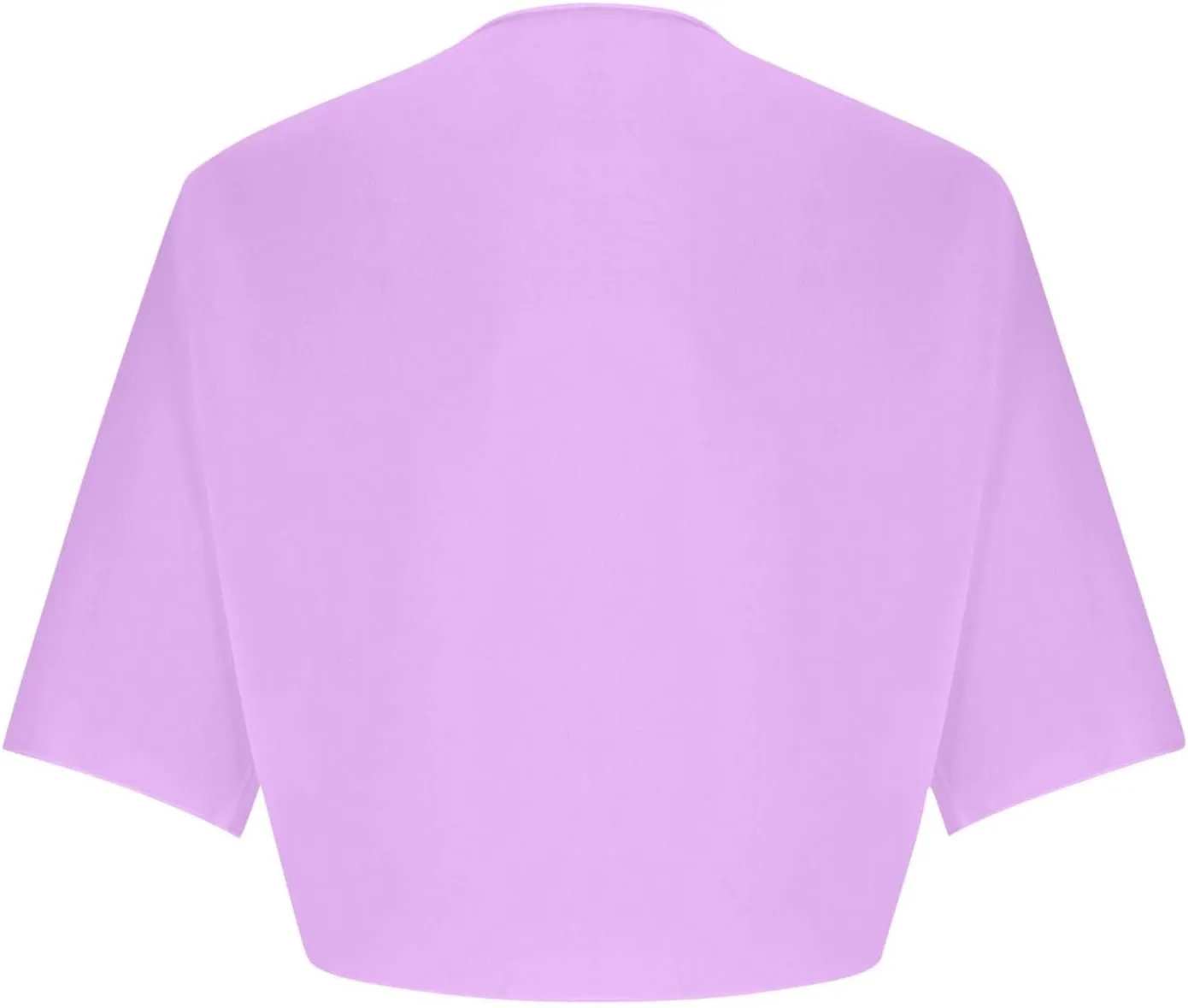Women Bolero Shrug Summer Lightweight Shrugs Chiffon Cardigan Tops Short Sleeve Tie Front Cropped Top Cover Ups Dress
