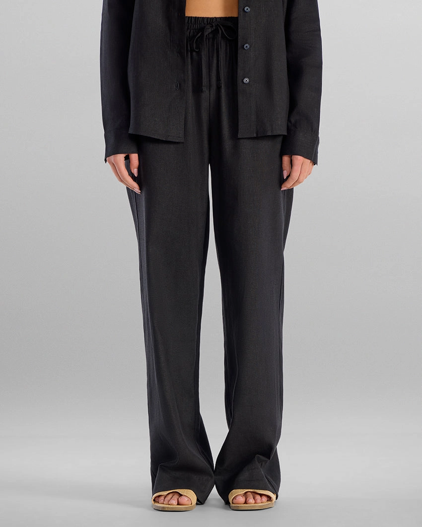 Women's Back to Basics Linen Pant Quick Fit Design