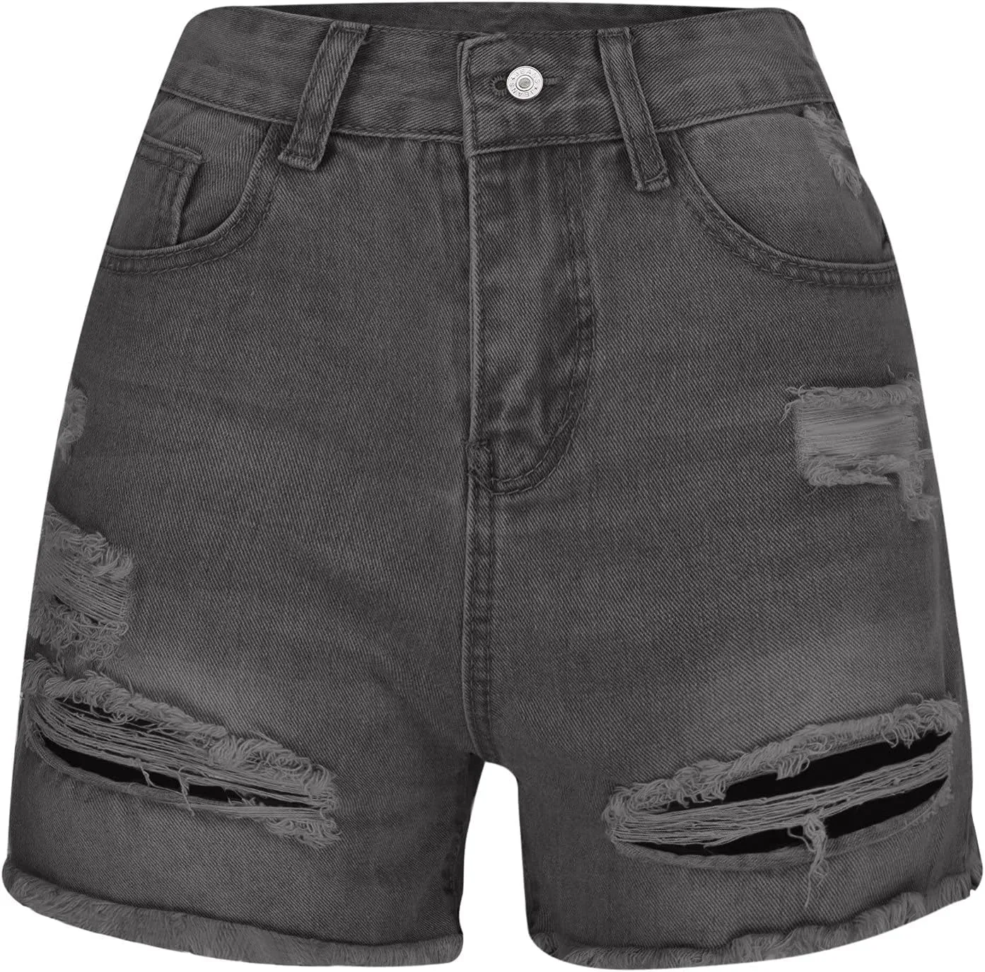 Women's Denim Shorts Distressed High Waisted Casual Summer Fashion Fit Ripped Jean Shorts High Waisted Shorts 2025