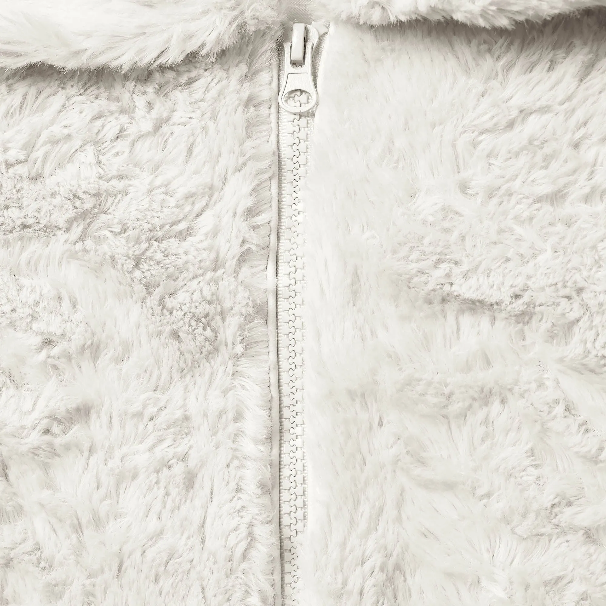 Women's Fur Zip-Up Hoodie