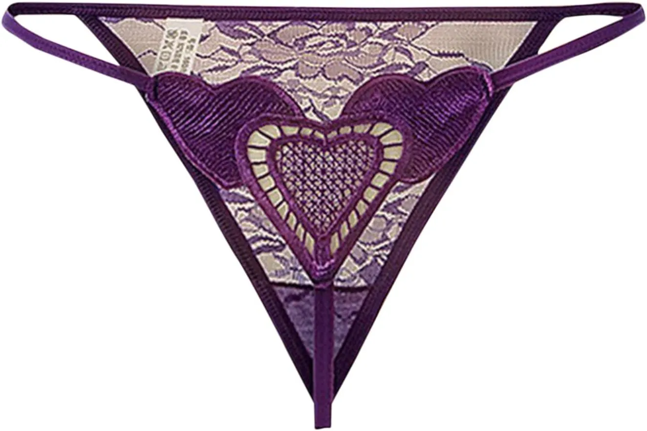 Women's G String Underwear Sheer Breathable Panties Briefs Mesh Sexy Bikini Panties Cheeky Thongs Stretch Underpants