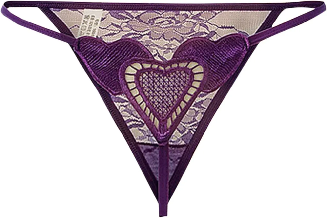 Women's G String Underwear Sheer Breathable Panties Briefs Mesh Sexy Bikini Panties Cheeky Thongs Stretch Underpants