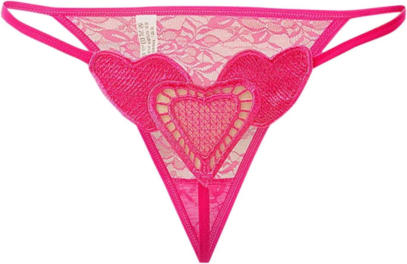 Women's G String Underwear Sheer Breathable Panties Briefs Mesh Sexy Bikini Panties Cheeky Thongs Stretch Underpants