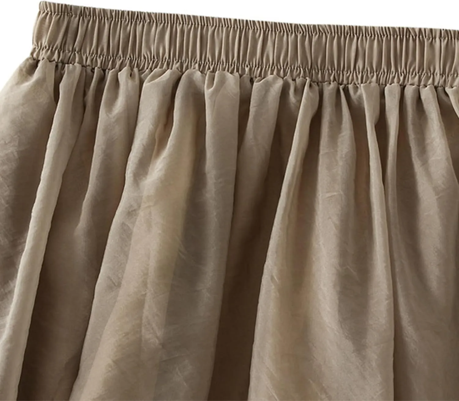 Women's Pleated Skater Skirt Basic Casual High Waisted Ruffles Flared Mini Skirts Summer A-Line Cute Swing Short Skirts