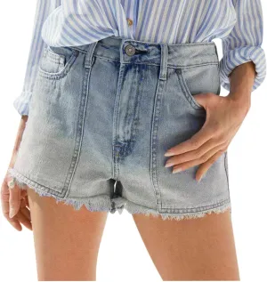 Women's Ripped Jeans High Waist Stretch Skinny Jean Distressed Denim Frayed Hem Casual Summer Jeans Shorts for Women