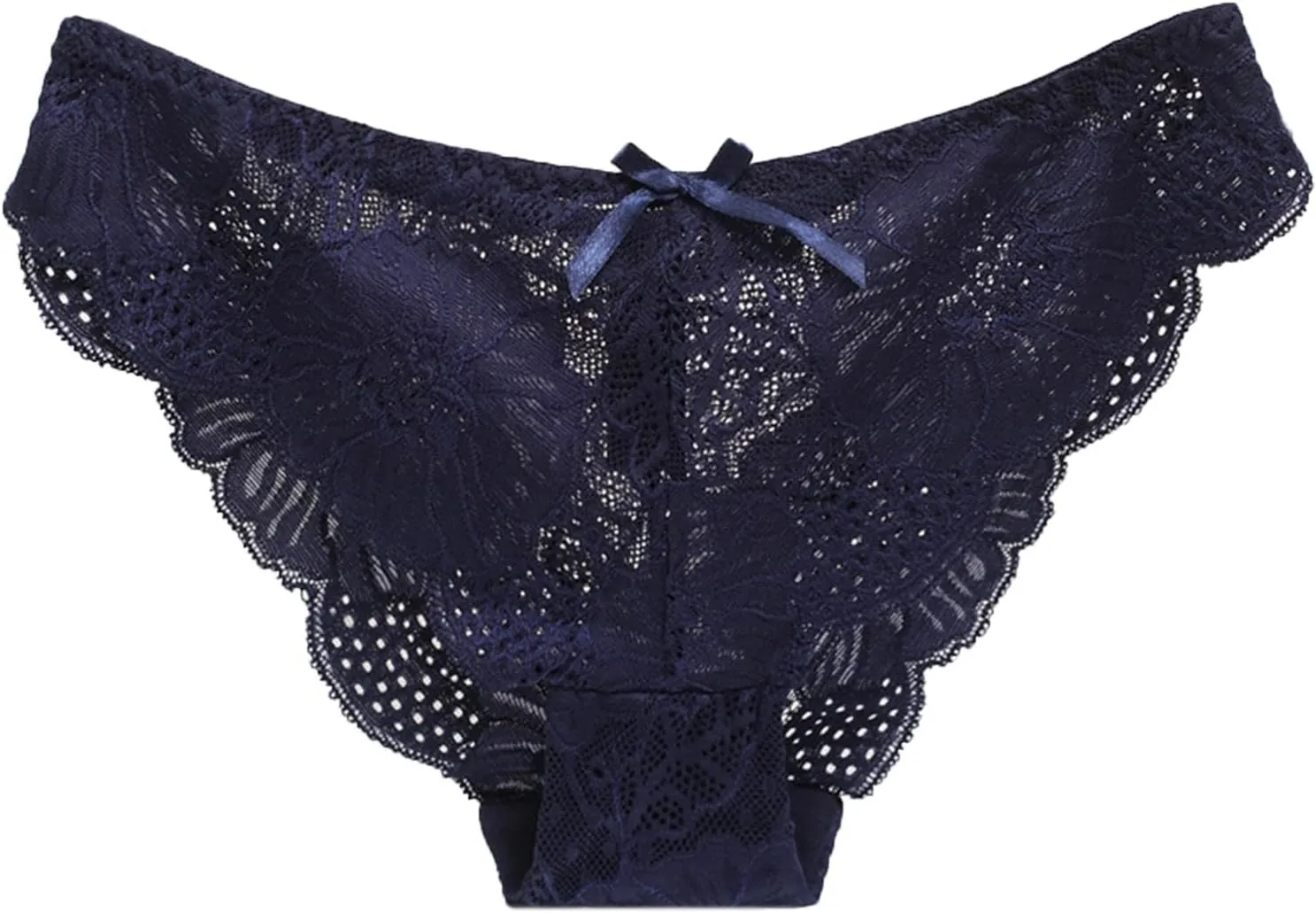 Womens Ruffled Butterfly Butt Lifting Underwear Sexy Comfy Stretch Panties Eversoft Bow Tie Hipsters Tummy Control