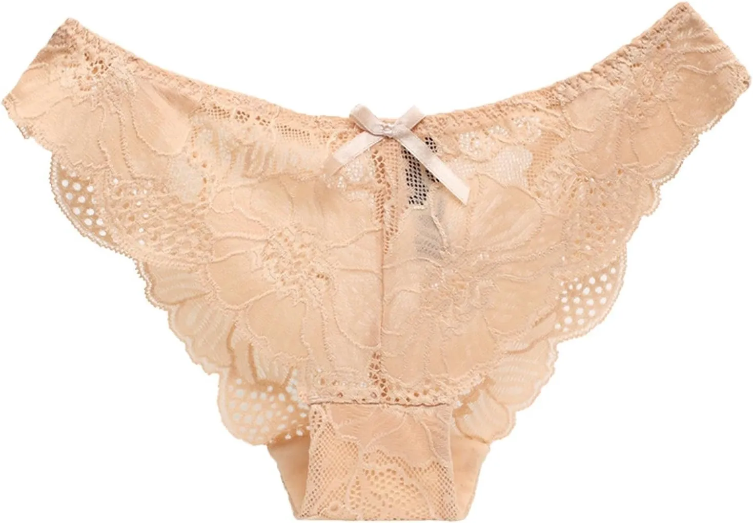 Womens Ruffled Butterfly Butt Lifting Underwear Sexy Comfy Stretch Panties Eversoft Bow Tie Hipsters Tummy Control