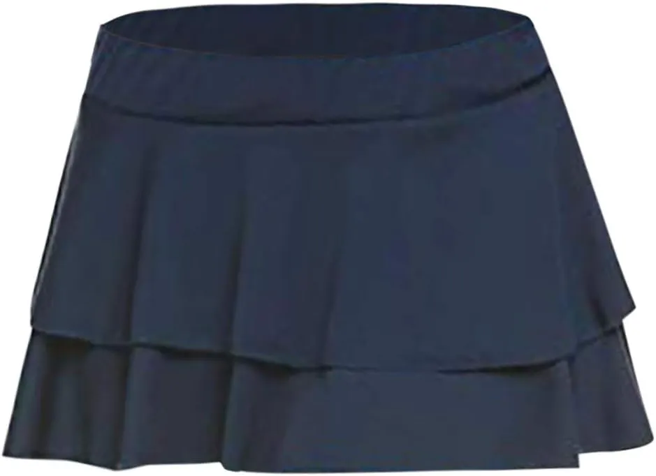 Womens Sexy Low-Waisted and Party Mini Skirt Fashion Evening Club Womens Tennis Skirt Layered Pleated Mini Skirts