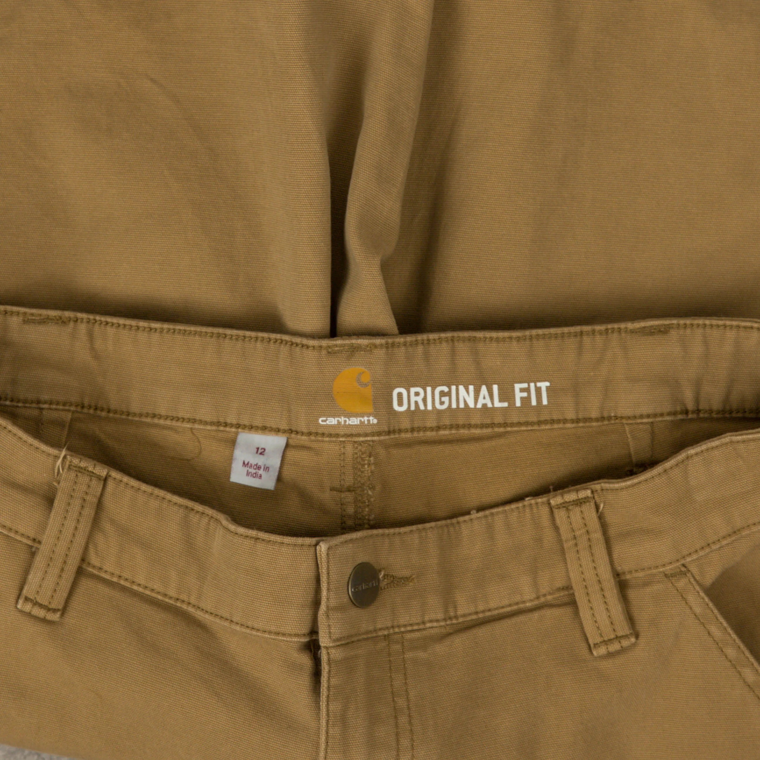 WOMEN'S VINTAGE CARHARTT CARGO WORKWEAR SHORTS - W33
