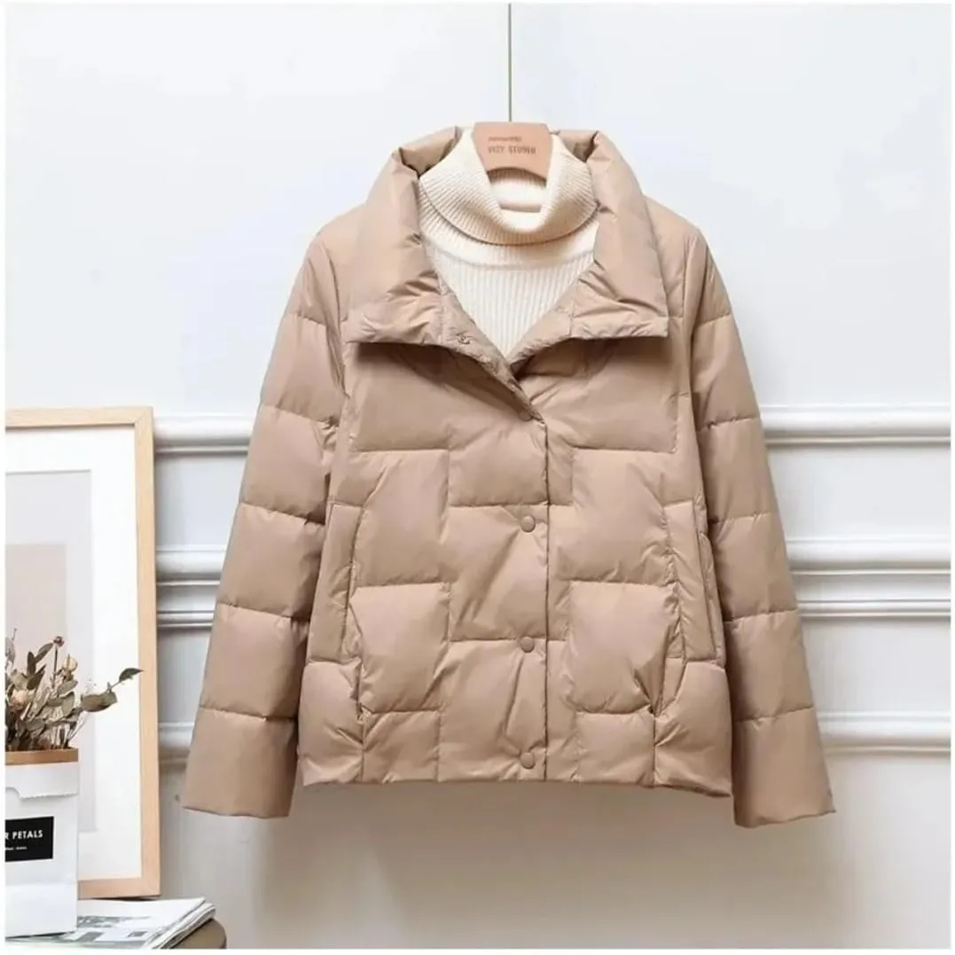 Women's Winter Vest Coat For Minimalism Female Down Coat Puffer Jacket