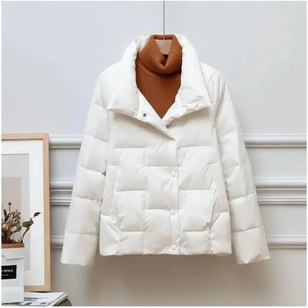Women's Winter Vest Coat For Minimalism Female Down Coat Puffer Jacket