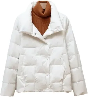 Women's Winter Vest Coat For Minimalism Female Down Coat Puffer Jacket