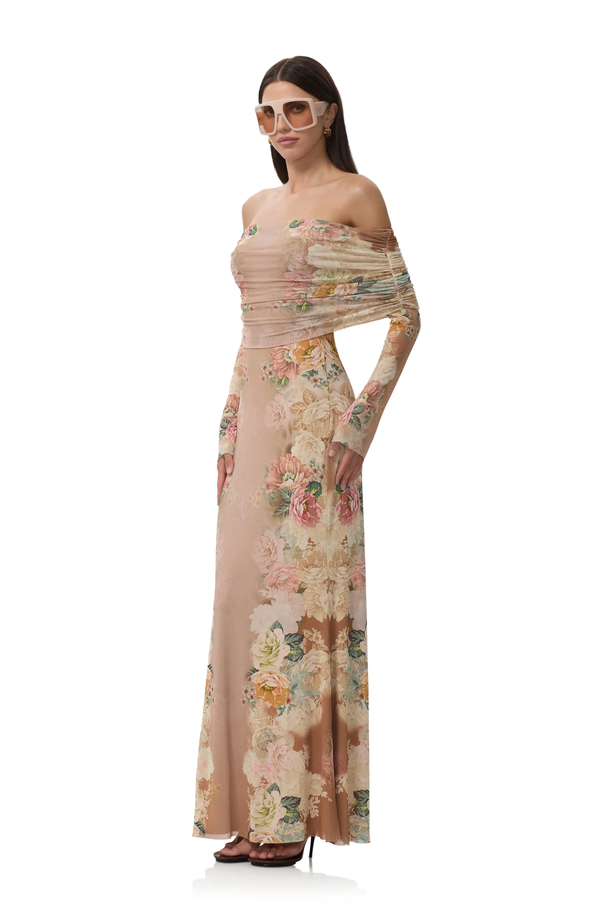 Vibrant Form Water-Repellent-Finish Thelma Dress - Honey Rose Frame