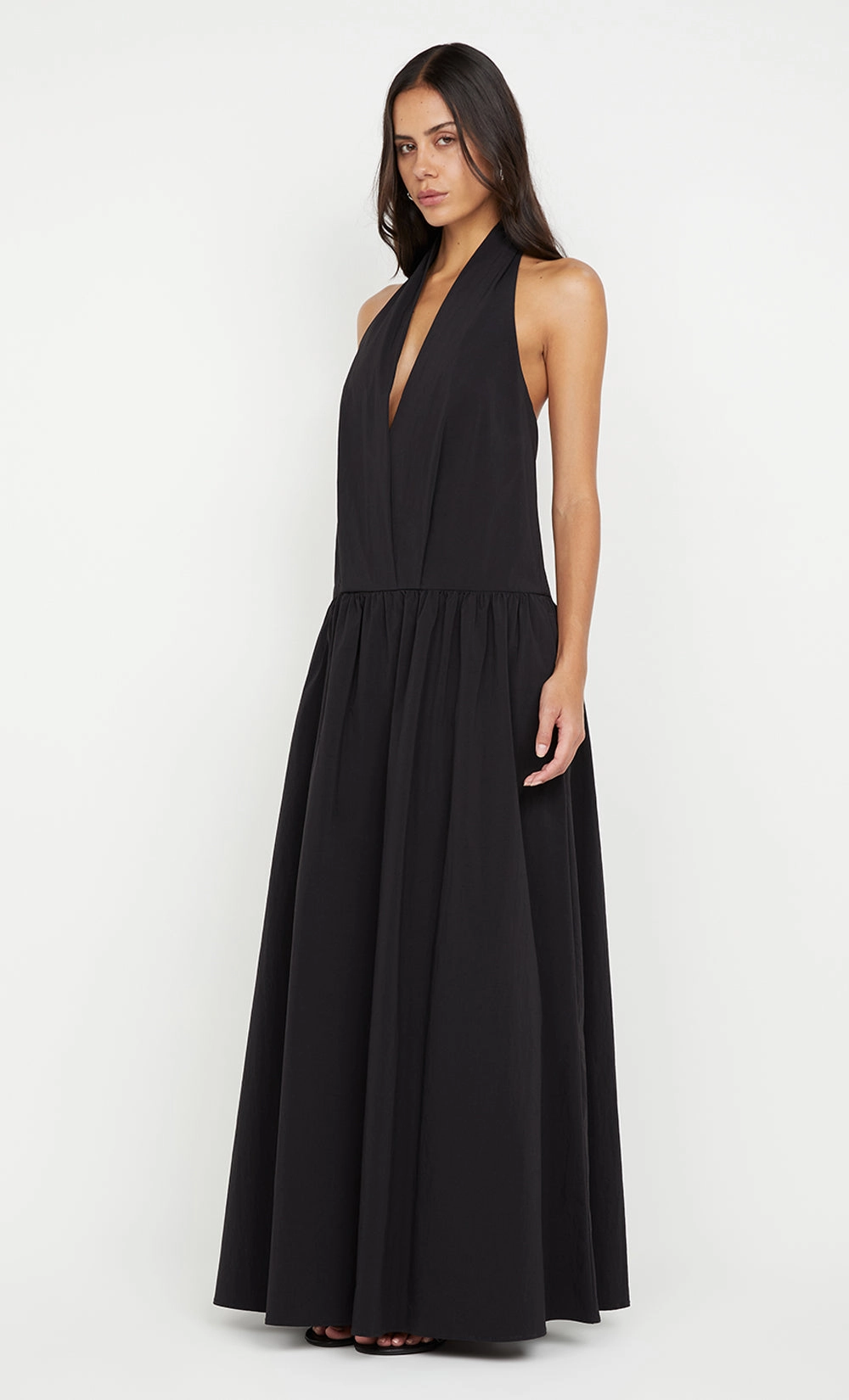 DANTE MAXI DRESS - BLACK Edgy-Look