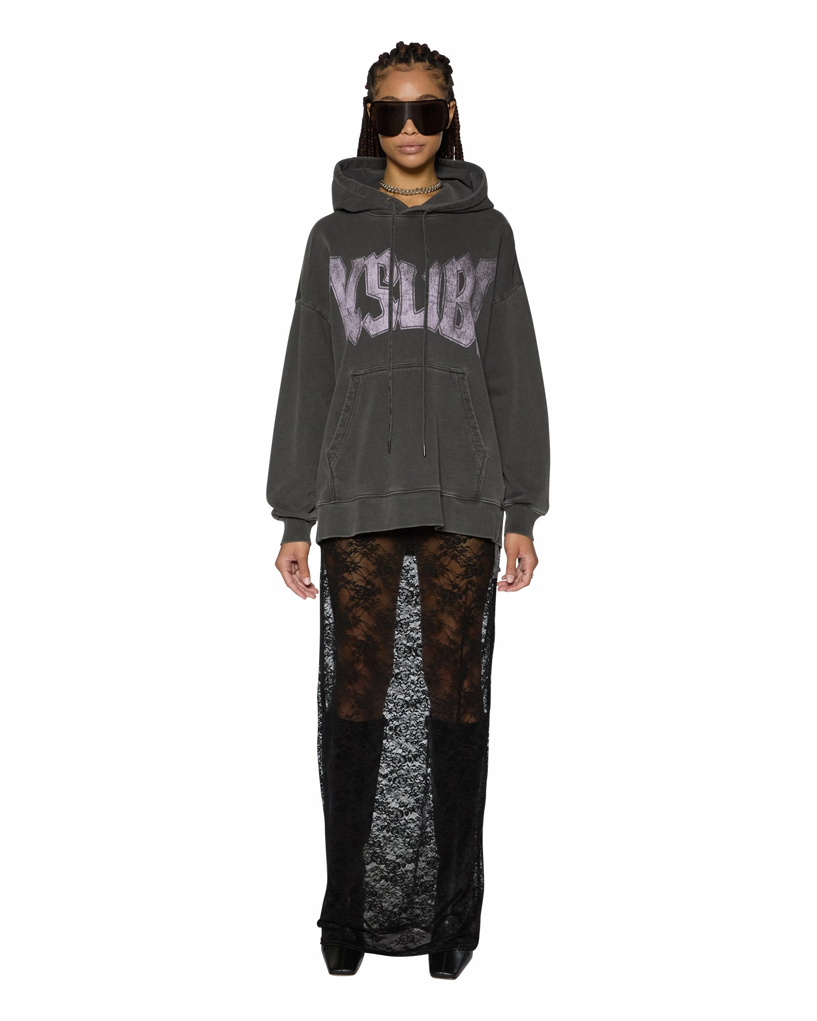 WORLD TOUR OH G HOODIE CHARCOAL Mild Weather
