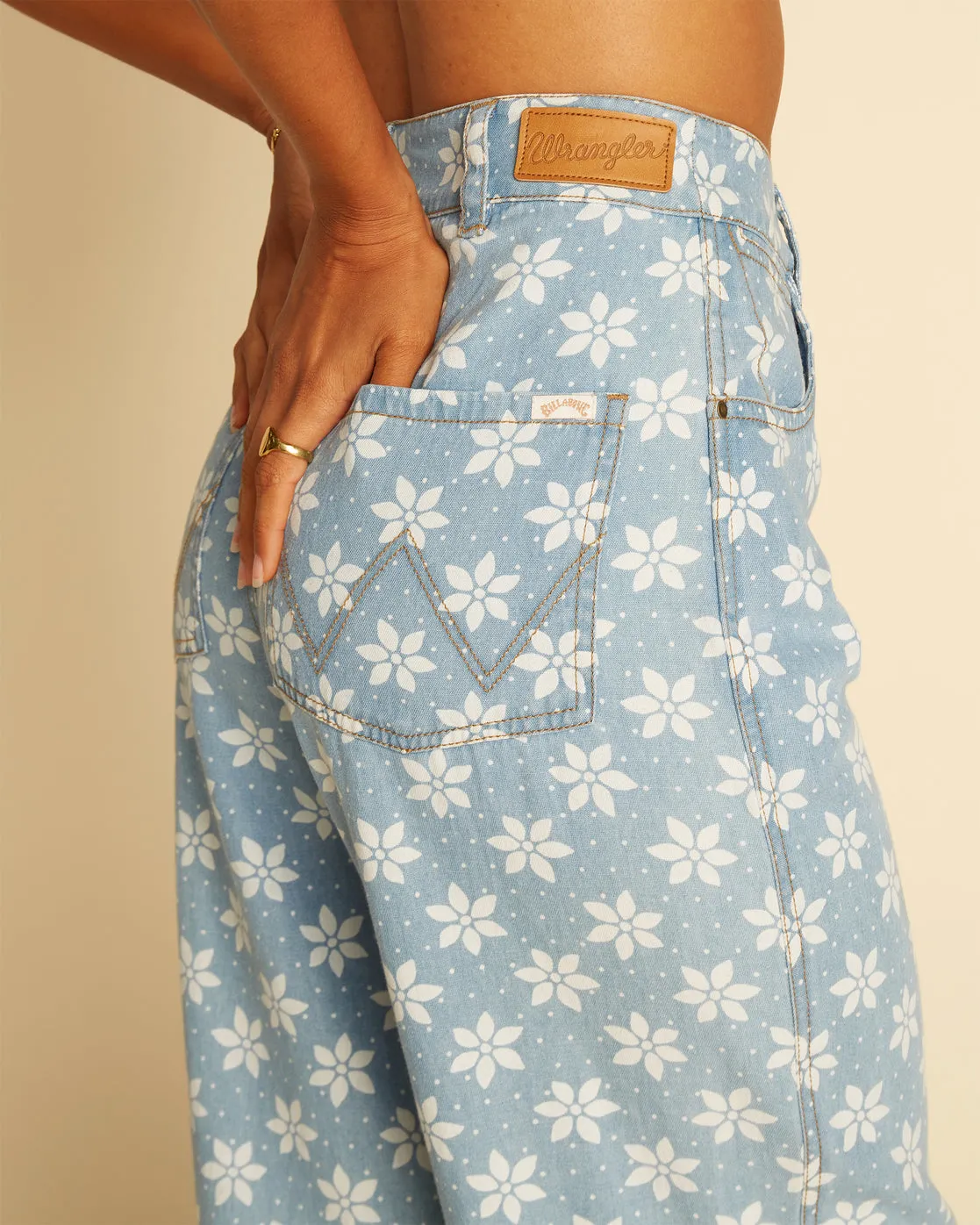 Wrangler x Billabong Perfect Pair High-Waisted Pant