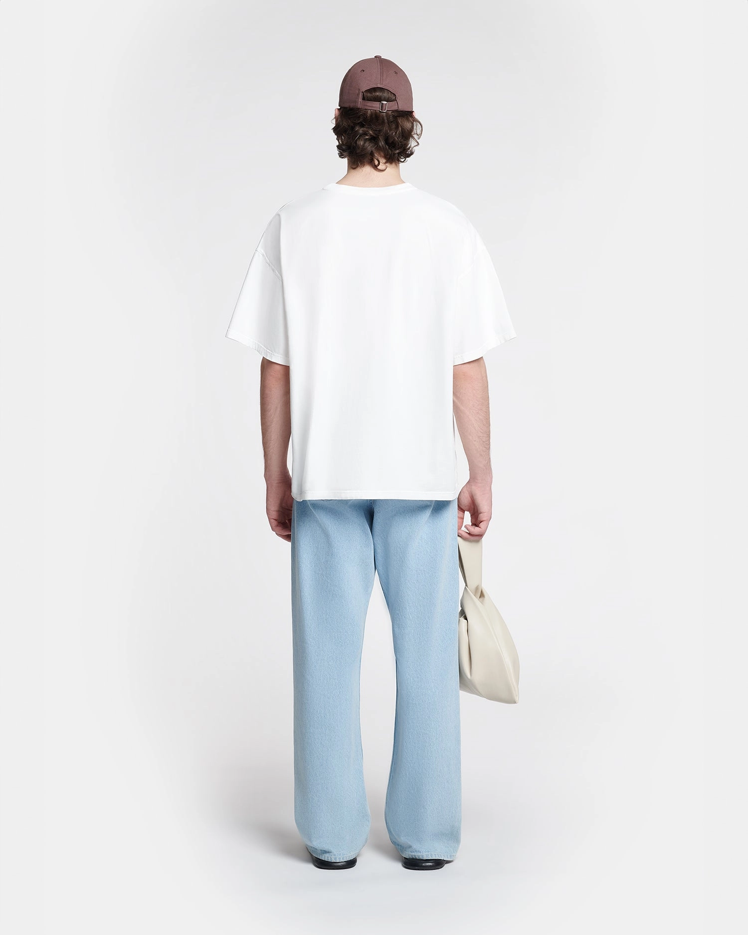 Wren - Embroidered Cotton-Jersey T-Shirt - Off White Interlock Stitching