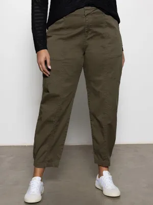 Sahara Tapered Standard Rise Pant Burnt Olive Extended Sizing Anti Cling Finish Core Essential