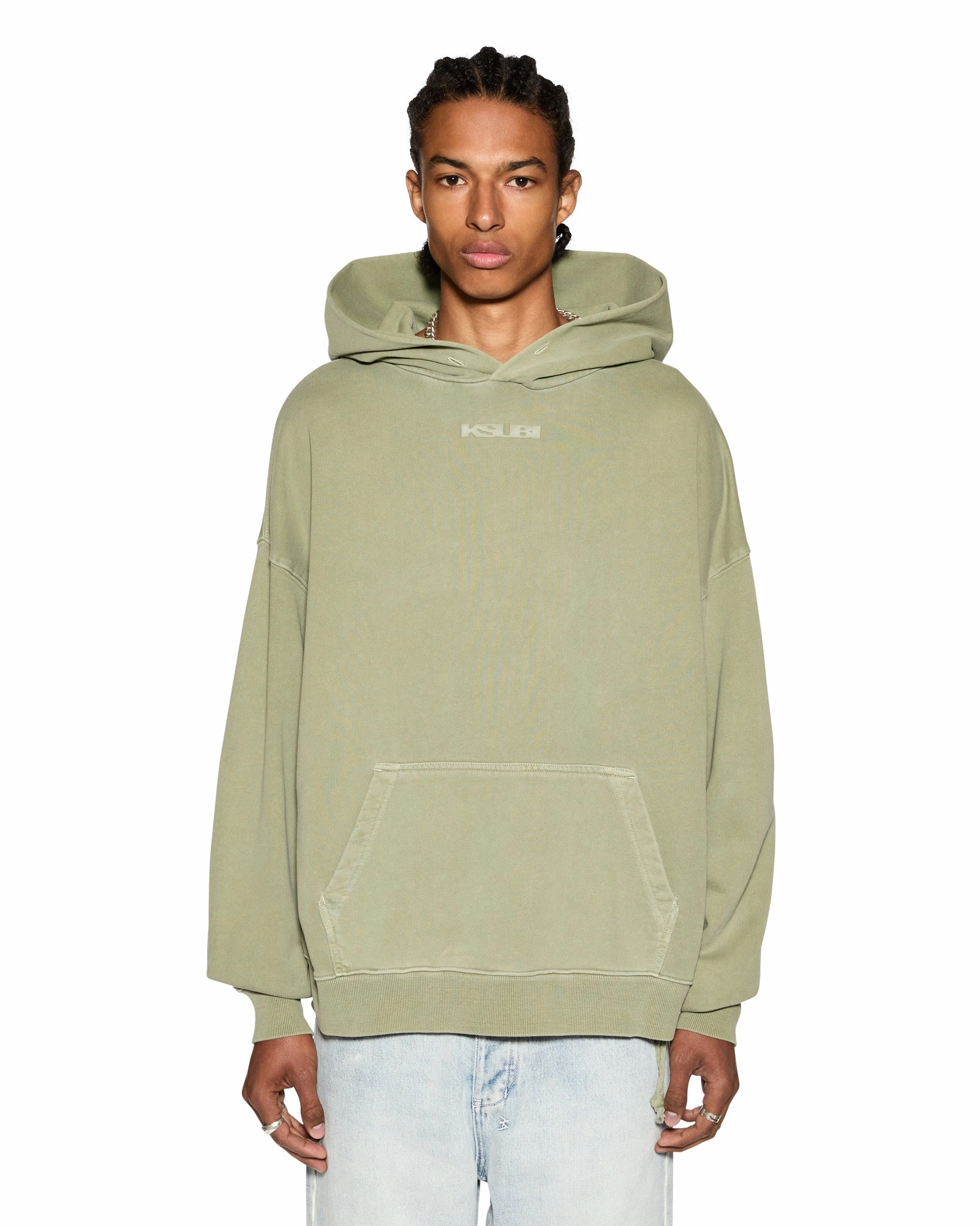 WrinkleResistantWeave SOTT EKCESS HOODIE MOSS