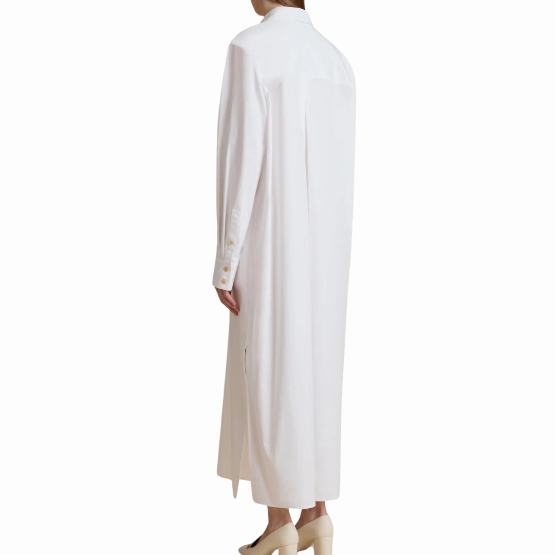 Wyatt Shirt Dress Clean Finish Sleek and Simple