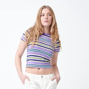 X-girl Striped Ringer Baby Tee
