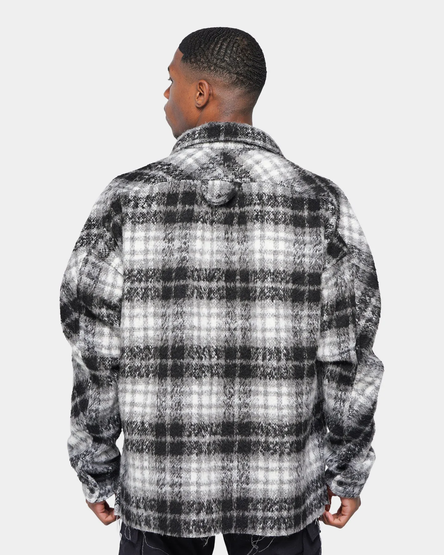 XXIII Hawker Loose Flannel Shirt Black/White