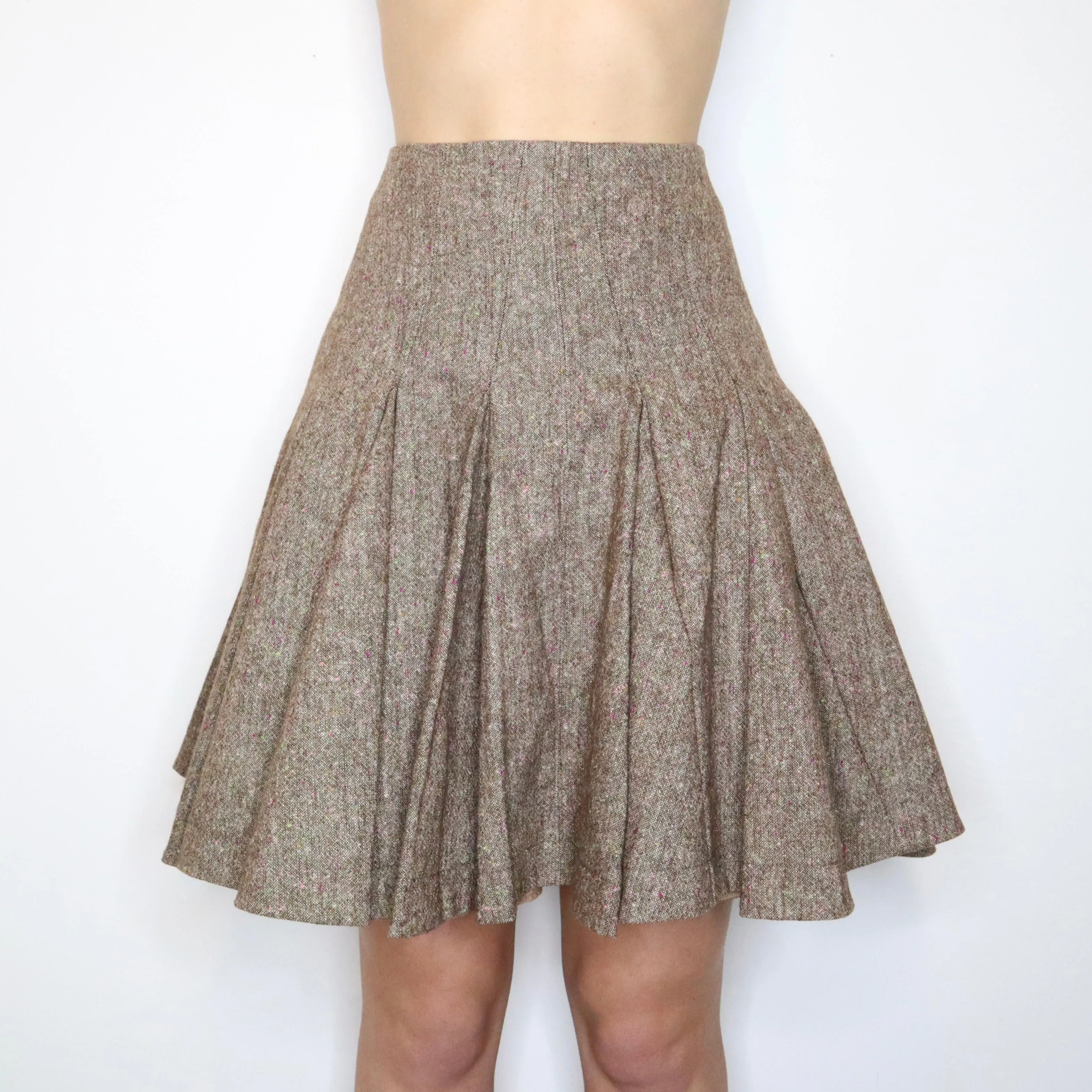 Y2K TARA JARMON Tweed Skirt (S)