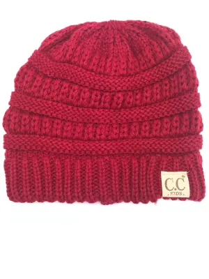 YJ-847 Red Kid Beanie