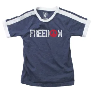 Youth Boys Freedom Striped Ringer
