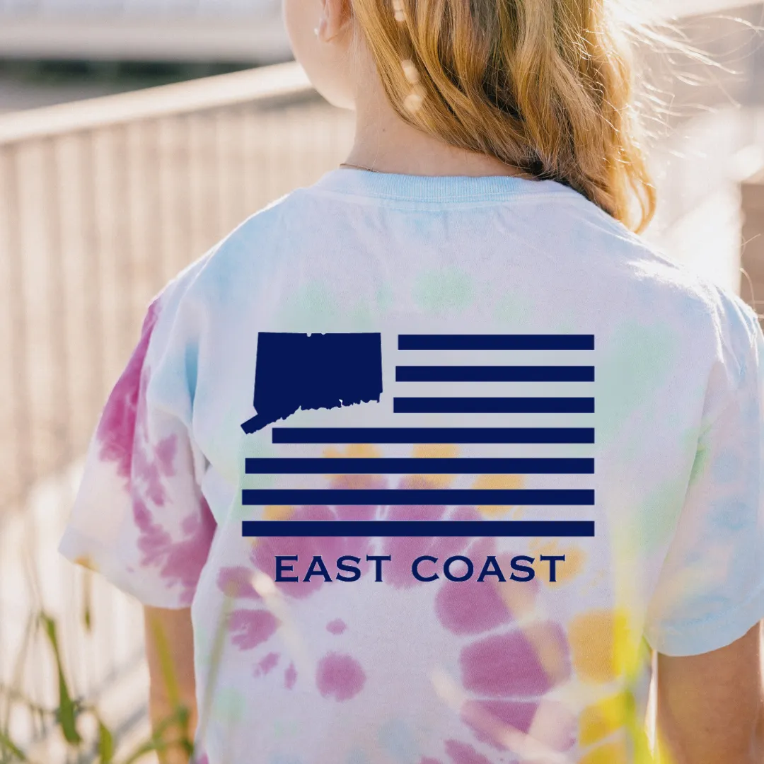 Youth East Coast Tie Dye Tee