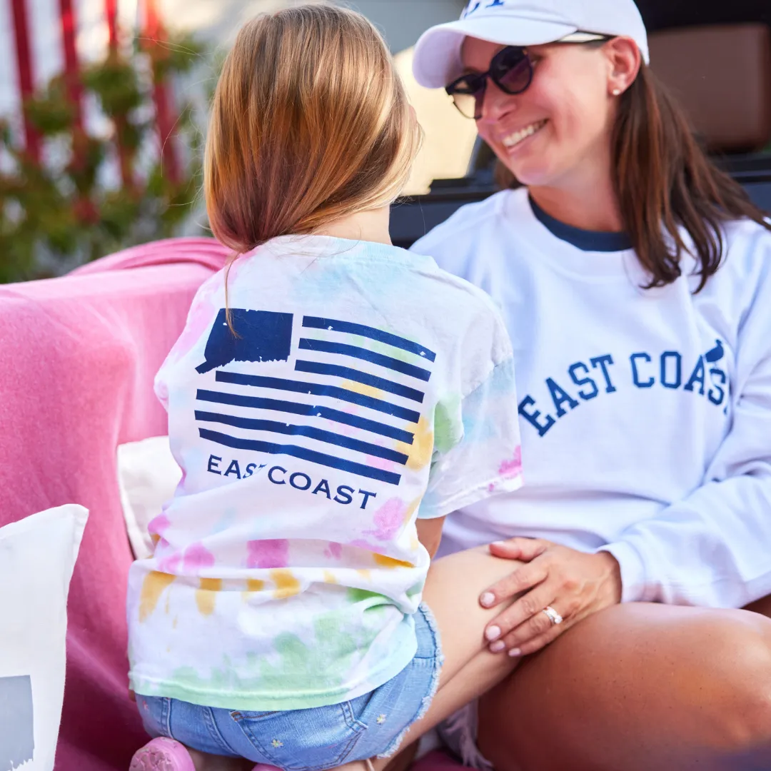 Youth East Coast Tie Dye Tee