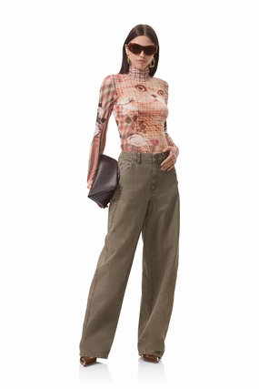 Zadie Top - Kitten Plaid Multi Pocket Configuration SeamlessDesign