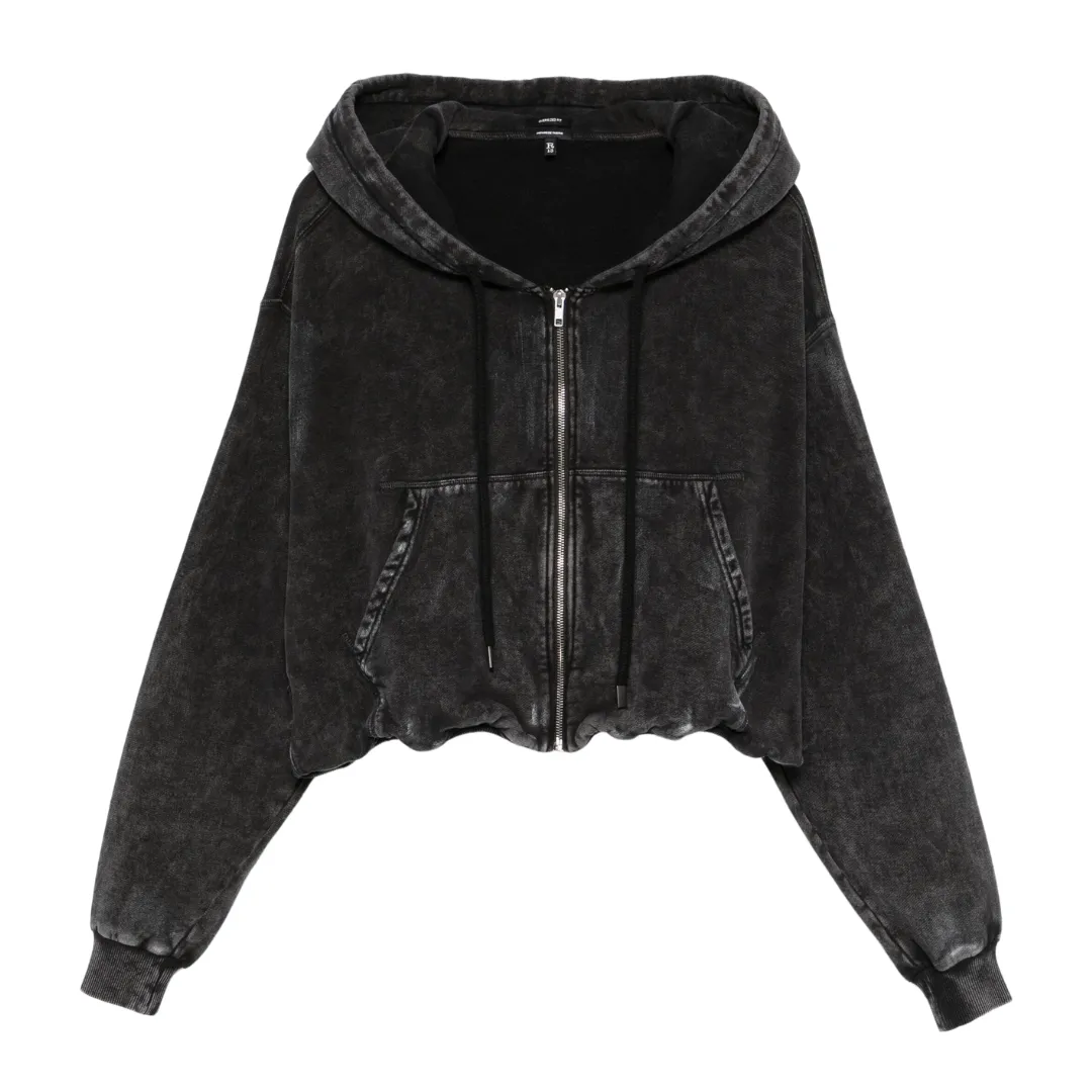 Zip Up Balloon Hoodie
