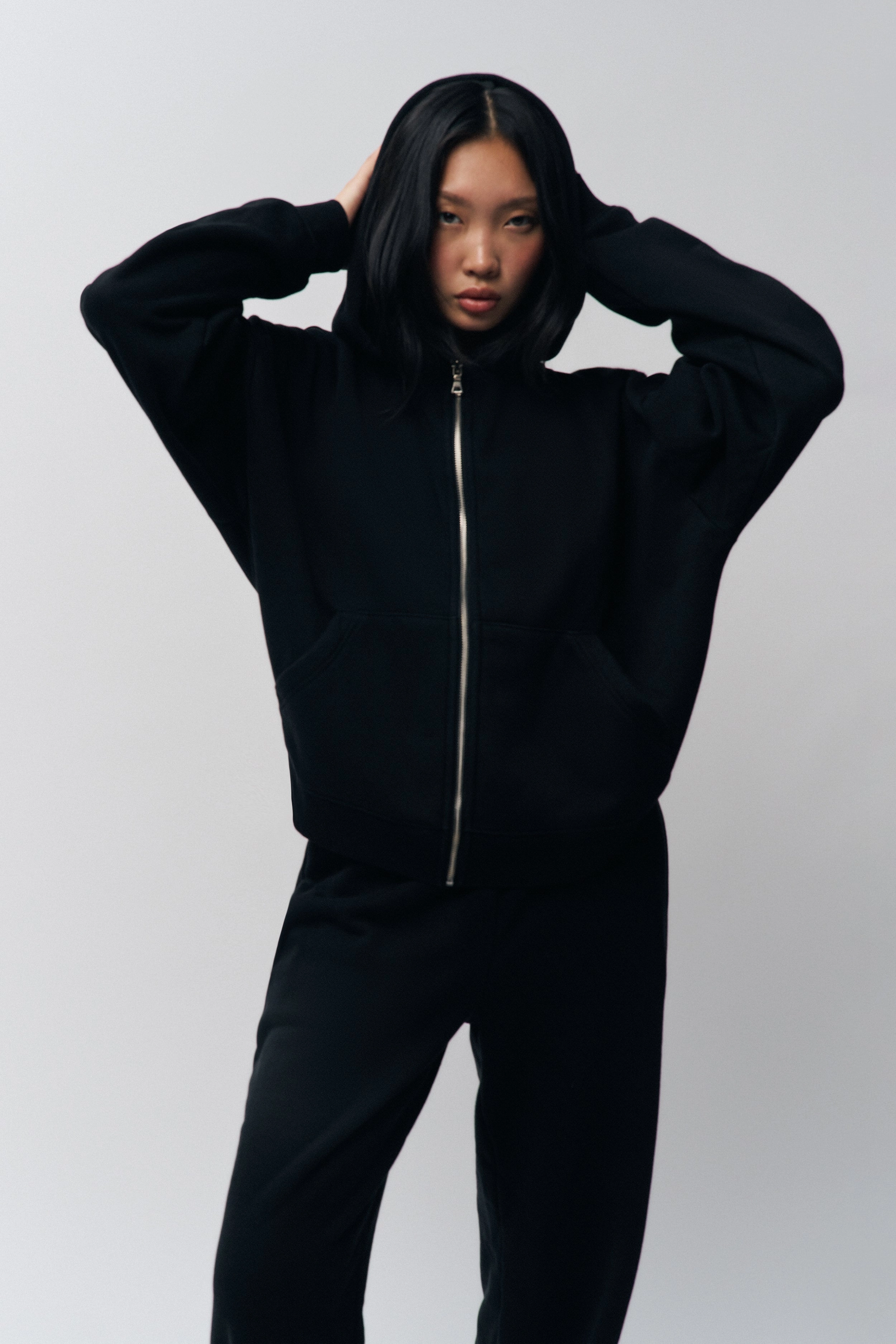 Zip Up Hoodie Daily Style Smart Look
