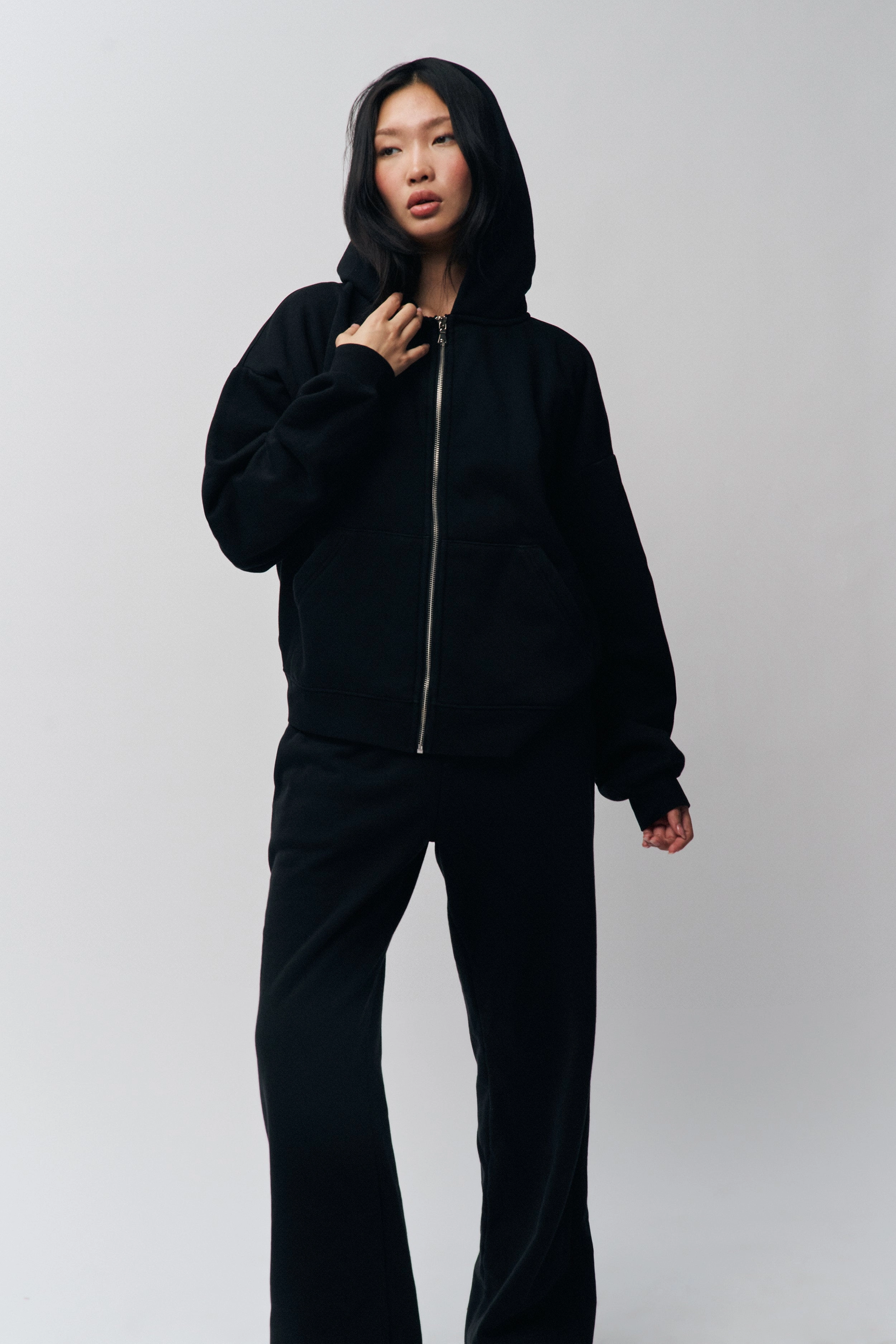 Zip Up Hoodie Stay Soft