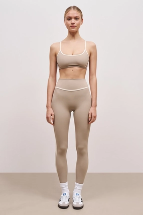 Base Contrast Trim Leggings - Taupe/Tofu AdvancedAirflowChannels