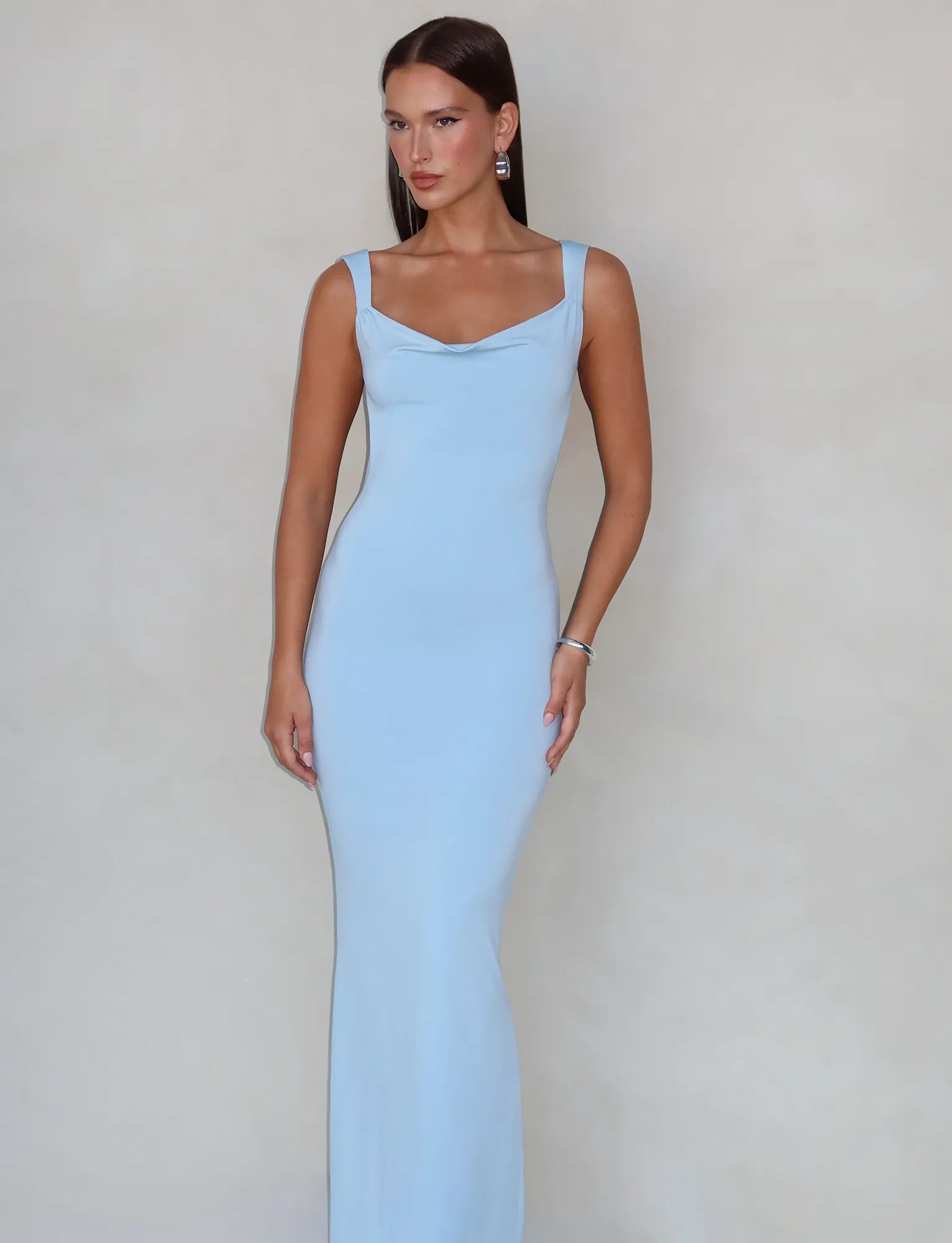 Stylish Feel Pure Motion ZITA DRESS - BLUE : BABY BLUE